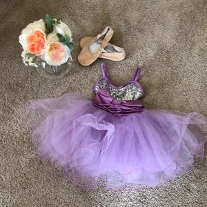 Purple Dance Costume